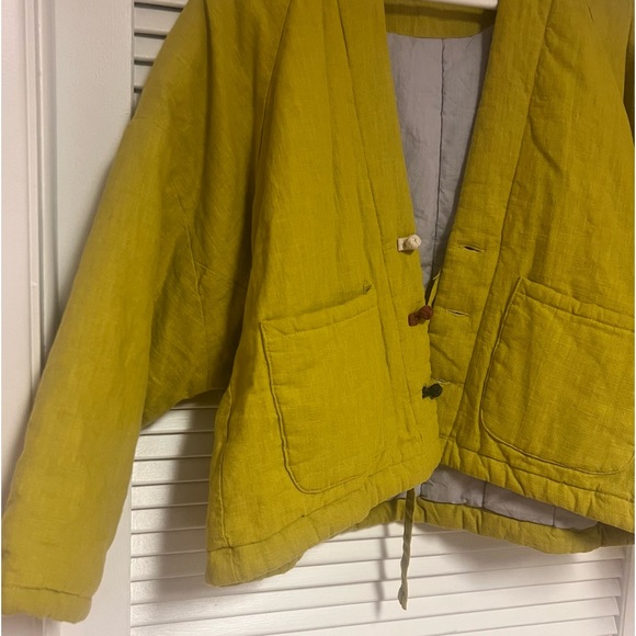 Womens Quilted Short Jackets Cotton  Open Front Coats - Picture 9 of 15